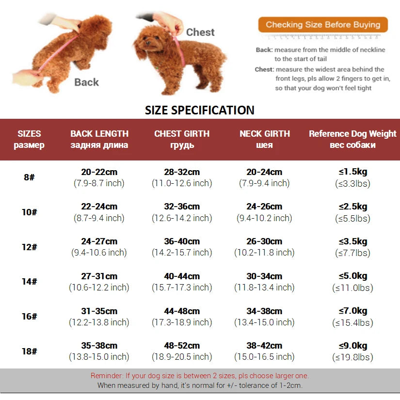 Winter Dog Clothes Waterproof Dog Overalls for Small Dogs Super Warm Soft Puppy Snow Suit Full-Covered Belly Female/Male Dog Use