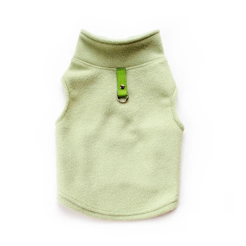 Warm Winter Dog Clothes Fleece Vest for Dog Puppy Fleece Clothing Soft Plaid Costume Doggy Autumn Winter Animal Pet Jacket 40