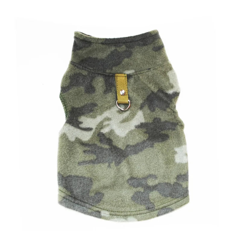 Warm Winter Dog Clothes Fleece Vest for Dog Puppy Fleece Clothing Soft Plaid Costume Doggy Autumn Winter Animal Pet Jacket 40