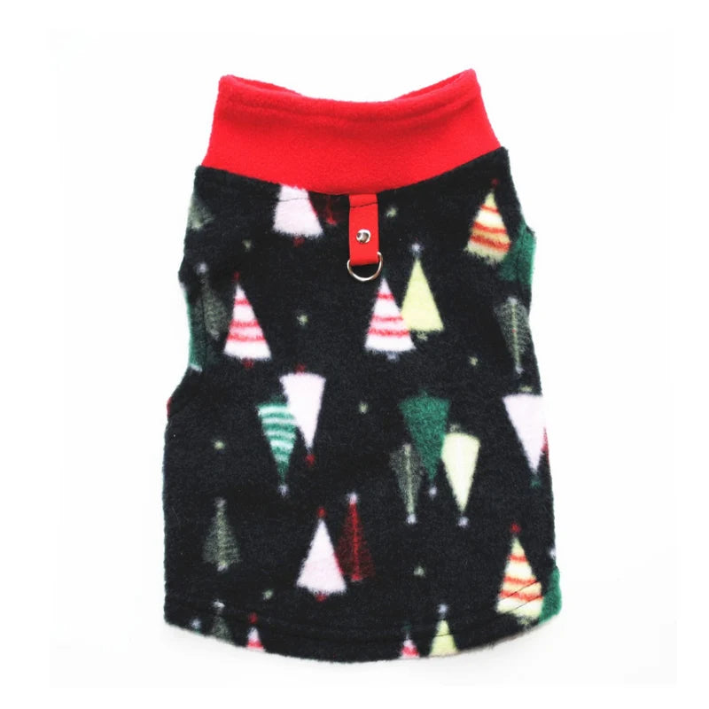 Warm Winter Dog Clothes Fleece Vest for Dog Puppy Fleece Clothing Soft Plaid Costume Doggy Autumn Winter Animal Pet Jacket 40