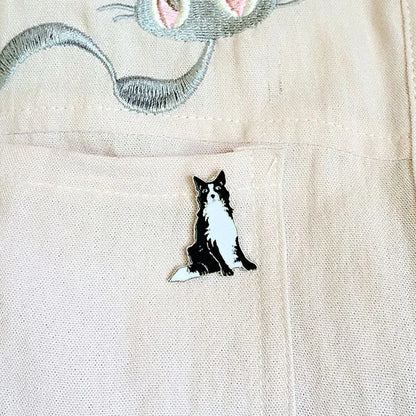 Jack Russell Terrier Brooches For Women Metal Alloy Animal Pet Dog Brooch Pin Badge bag hat  Jewelry Brooches For Kids Friends