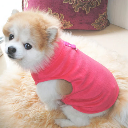 Warm Winter Dog Clothes Fleece Vest for Dog Puppy Fleece Clothing Soft Plaid Costume Doggy Autumn Winter Animal Pet Jacket 40