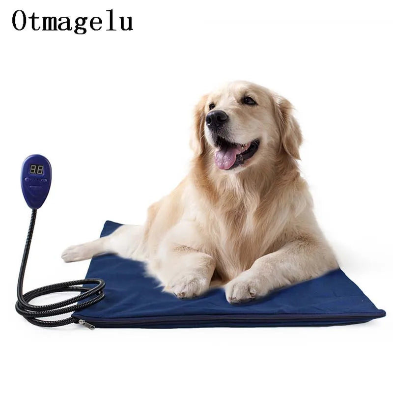 Pet Electric Blanket Dog Cat Bed Mat Winter Warm Dog House For Puppy Kitty Big Dog Home Heating Pad Cushion Nest Pet Supplies