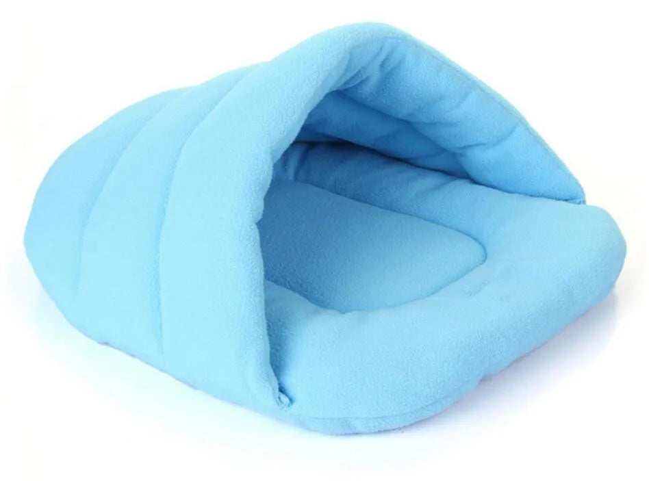 the COZY COVE - Pet House, Dog/Cat Sleeping Bag, Fleece Warm Pet Dog Bed, Doghouse Pet Product, Puppy Warm Bed - Assorted Colors