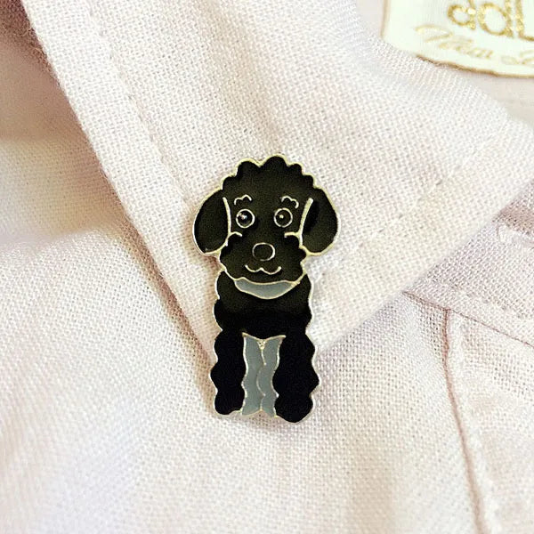 Jack Russell Terrier Brooches For Women Metal Alloy Animal Pet Dog Brooch Pin Badge bag hat  Jewelry Brooches For Kids Friends