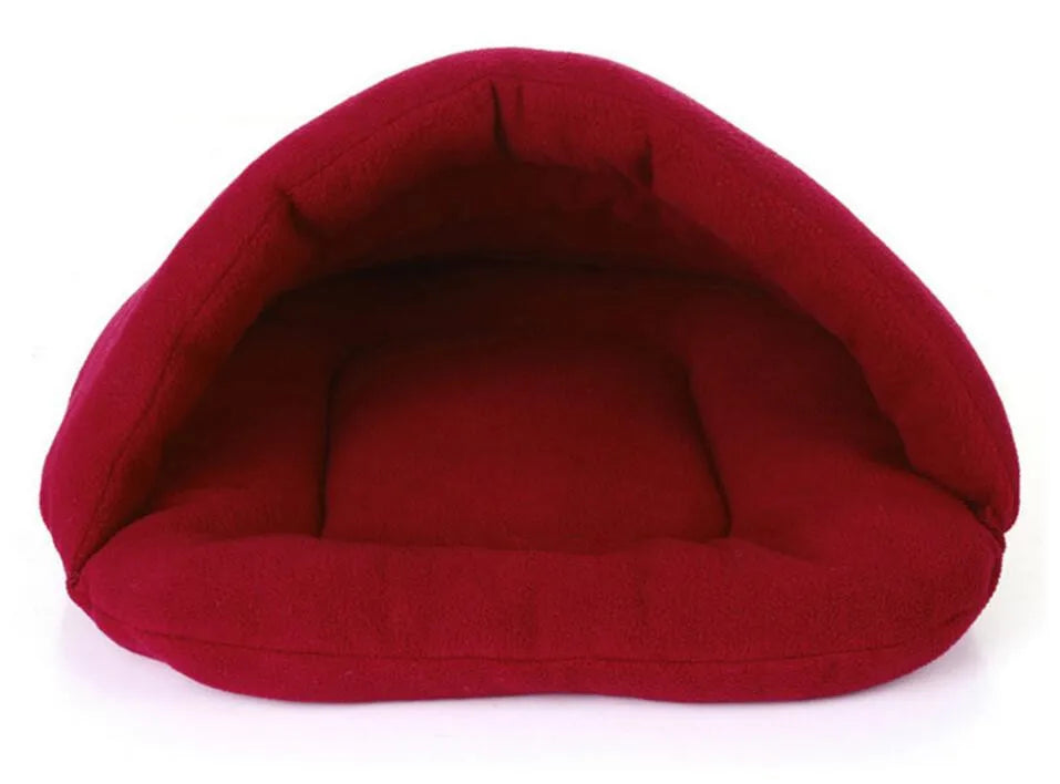 the COZY COVE - Pet House, Dog/Cat Sleeping Bag, Fleece Warm Pet Dog Bed, Doghouse Pet Product, Puppy Warm Bed - Assorted Colors