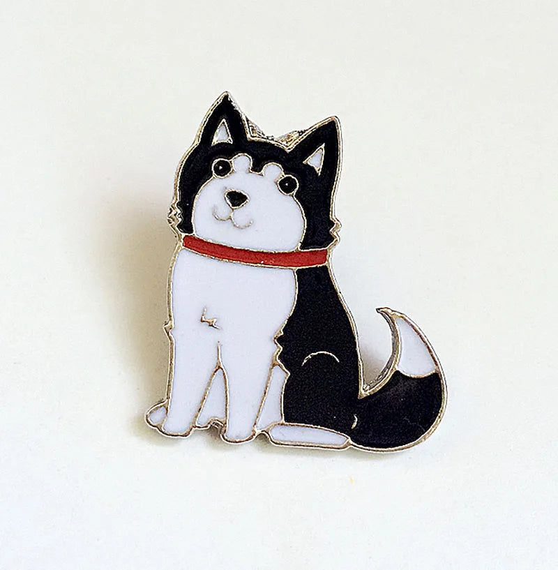 Jack Russell Terrier Brooches For Women Metal Alloy Animal Pet Dog Brooch Pin Badge bag hat  Jewelry Brooches For Kids Friends