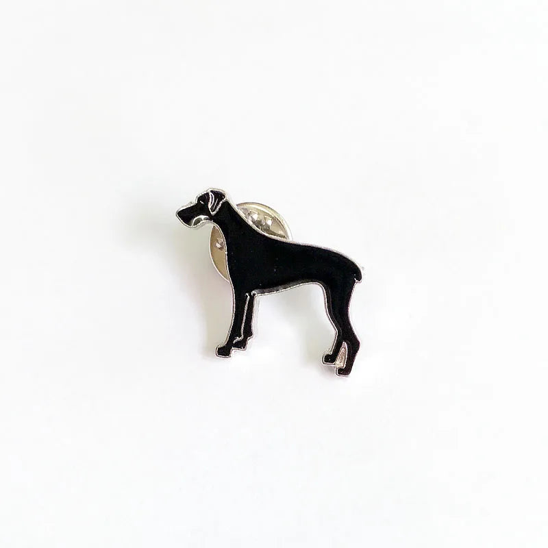 Jack Russell Terrier Brooches For Women Metal Alloy Animal Pet Dog Brooch Pin Badge bag hat  Jewelry Brooches For Kids Friends