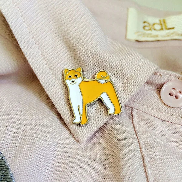 Jack Russell Terrier Brooches For Women Metal Alloy Animal Pet Dog Brooch Pin Badge bag hat  Jewelry Brooches For Kids Friends