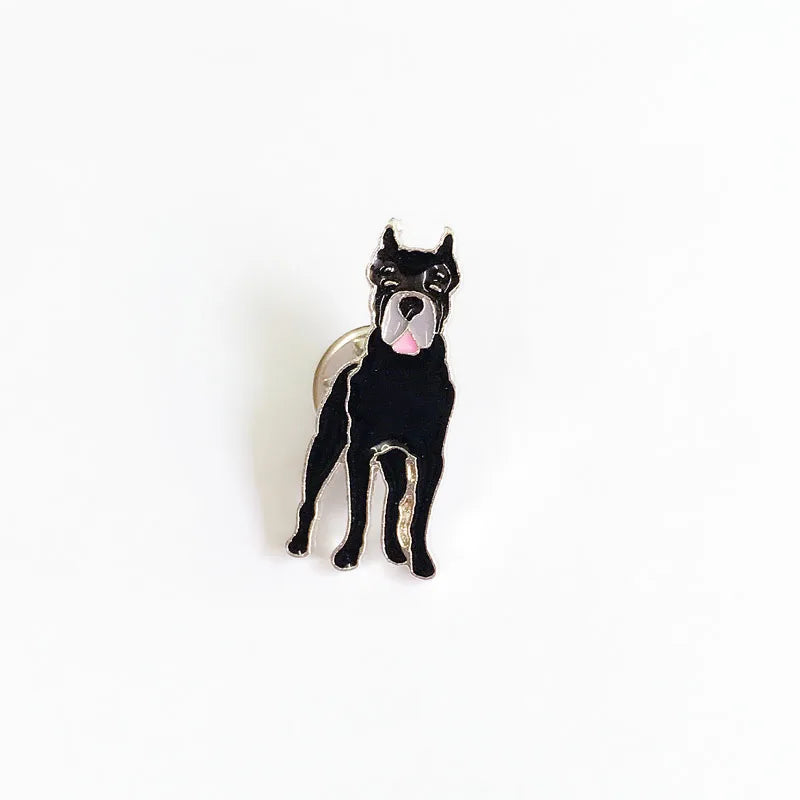 Jack Russell Terrier Brooches For Women Metal Alloy Animal Pet Dog Brooch Pin Badge bag hat  Jewelry Brooches For Kids Friends