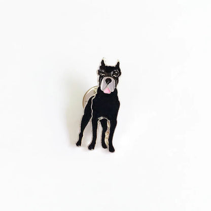 Jack Russell Terrier Brooches For Women Metal Alloy Animal Pet Dog Brooch Pin Badge bag hat  Jewelry Brooches For Kids Friends