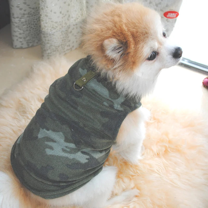 Warm Winter Dog Clothes Fleece Vest for Dog Puppy Fleece Clothing Soft Plaid Costume Doggy Autumn Winter Animal Pet Jacket 40