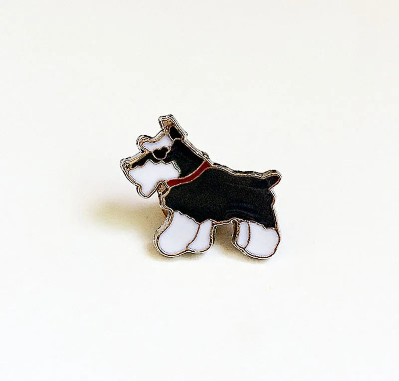 Jack Russell Terrier Brooches For Women Metal Alloy Animal Pet Dog Brooch Pin Badge bag hat  Jewelry Brooches For Kids Friends