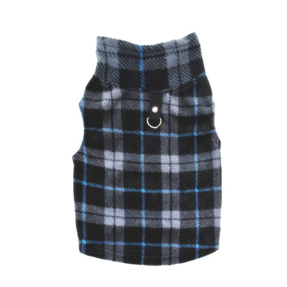 Warm Winter Dog Clothes Fleece Vest for Dog Puppy Fleece Clothing Soft Plaid Costume Doggy Autumn Winter Animal Pet Jacket 40