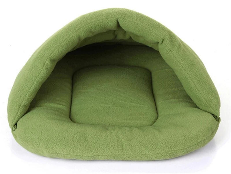 the COZY COVE - Pet House, Dog/Cat Sleeping Bag, Fleece Warm Pet Dog Bed, Doghouse Pet Product, Puppy Warm Bed - Assorted Colors