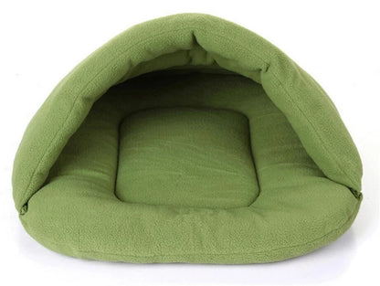 the COZY COVE - Pet House, Dog/Cat Sleeping Bag, Fleece Warm Pet Dog Bed, Doghouse Pet Product, Puppy Warm Bed - Assorted Colors