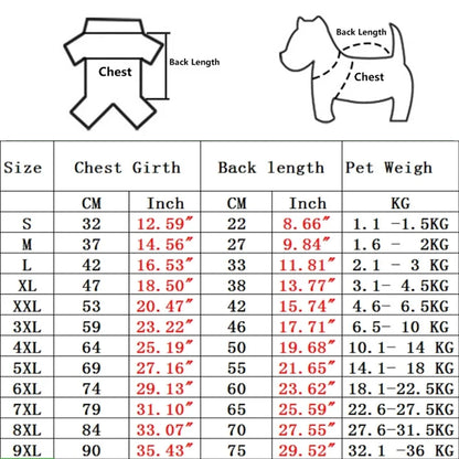 Solid Dog Jacket Coat Hoodies Sweatshirt  pet Clothes for Samll Medium Large Dogs Labrador French Bulldog Yorkshire Outfit S-9XL