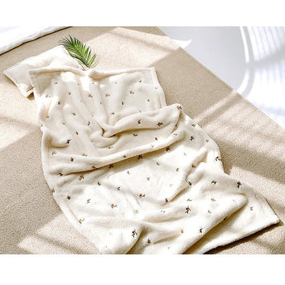 Soft Flannel Baby Blanket for Newborn Stroller Coral Fleece Warm Infant Babies Accessories Swaddle Wrap Blanket Bedding Cover