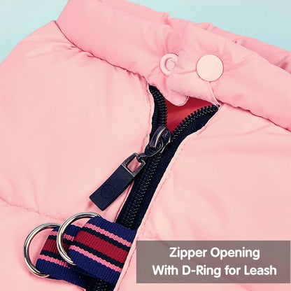 Winter Dog Clothes Waterproof Dog Overalls for Small Dogs Super Warm Soft Puppy Snow Suit Full-Covered Belly Female/Male Dog Use