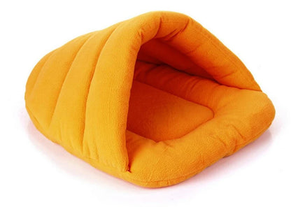 the COZY COVE - Pet House, Dog/Cat Sleeping Bag, Fleece Warm Pet Dog Bed, Doghouse Pet Product, Puppy Warm Bed - Assorted Colors