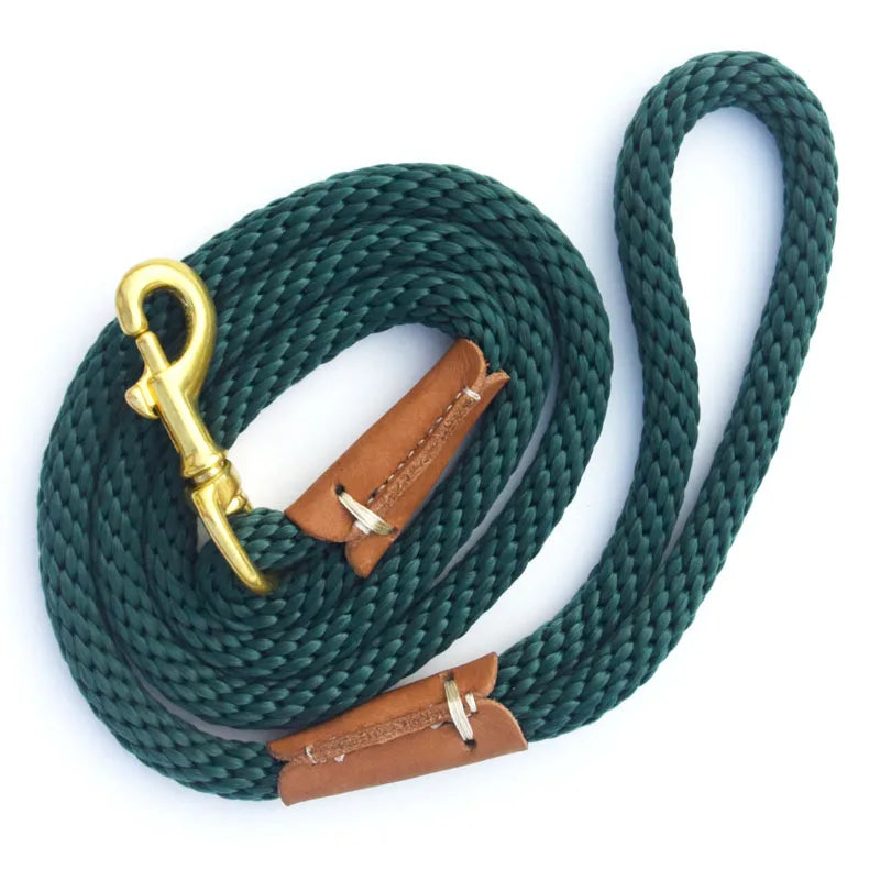 the TRACKFLEX TRAINING LEASH - Dog Training Leash Rope, Dog Check Cord, Lightweight Small/Medium Dog Tracking Leads, 2M 5M 10M Black/Red Color Long Dog Leash