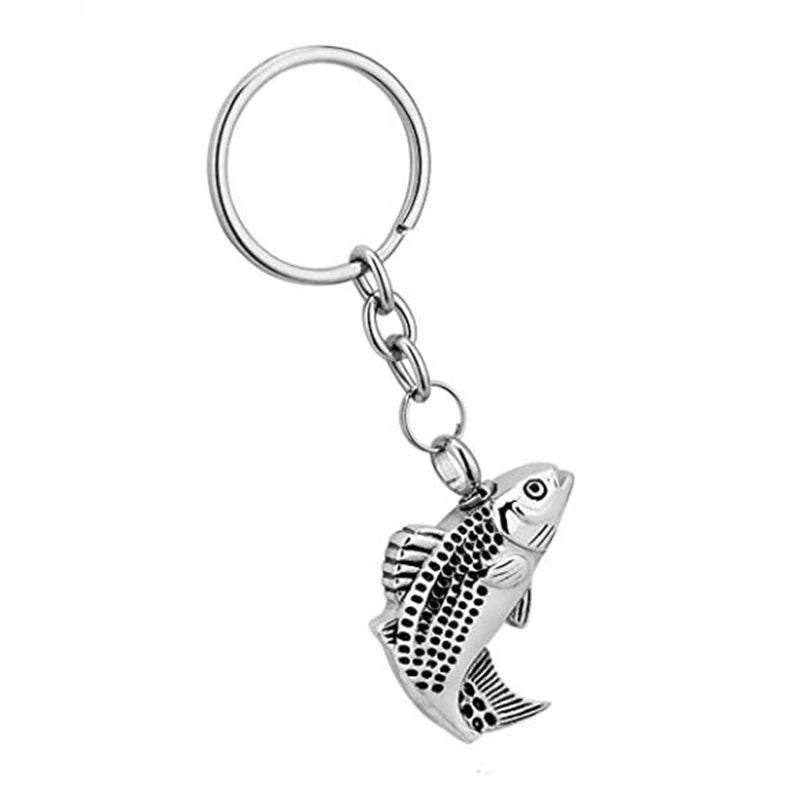 Customized Stainless Steel Dogs Cats Bone Ash Keepsake pet keychain Cremation keyring for Pets Owner Memorial Dropshiping