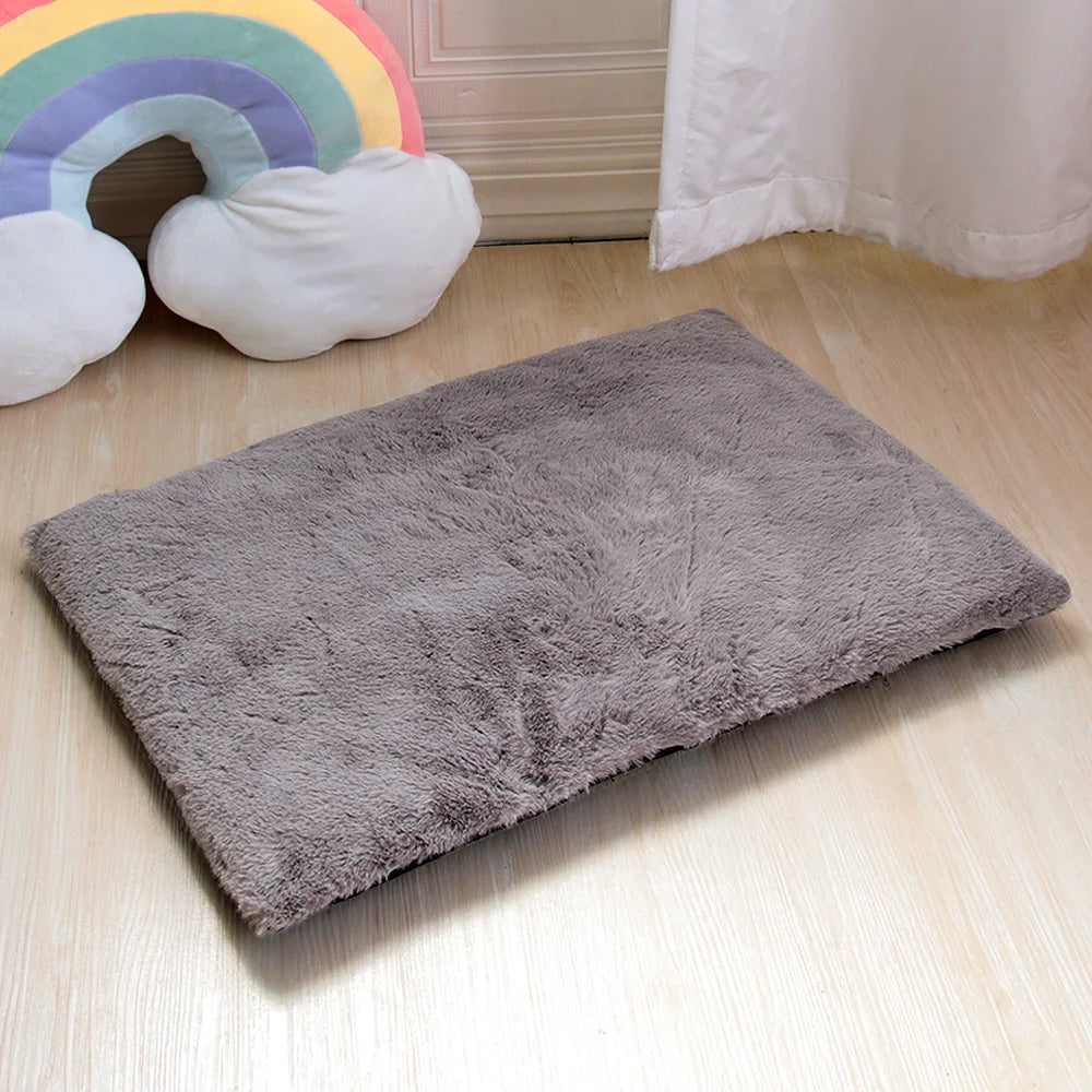 Thick Dog Sleeping Mat Warm Winter Pet Bed Mattress Puppy Cat Sofa Blanket For Small Large Dogs Cats Kennel Washable