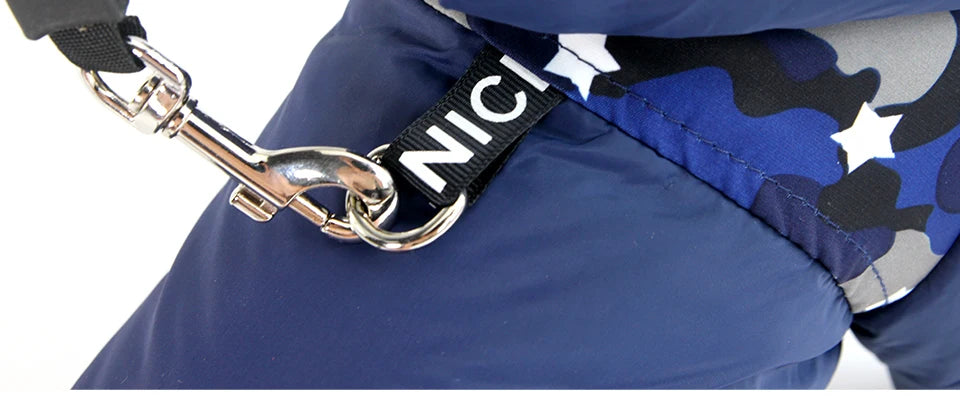 Super Warm Winter Dog Clothes For Small Dogs Waterproof Fabric Autumn Thick Pet Hoodies Chihuahua Puppy Costume Fur Coat For Pug