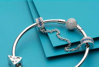 ATHENAIE 925 Sterling Silver Corgi Pet Charms Mixed CZ Yellow Cute Akita Puppy Dog Animal Charms Beads for Bracelet Jewerly