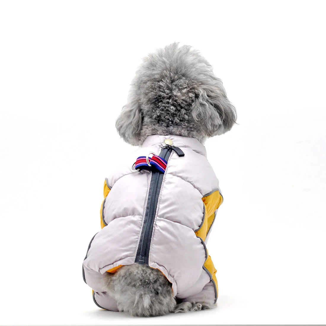 Winter Dog Clothes Waterproof Dog Overalls for Small Dogs Super Warm Soft Puppy Snow Suit Full-Covered Belly Female/Male Dog Use
