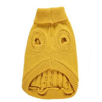 Warm Knitted Sweater for Pets, Puppy Sweater, Suitable for Small Dogs, Medium-Sized Dogs, Large Dogs, Cute, Classic Cat