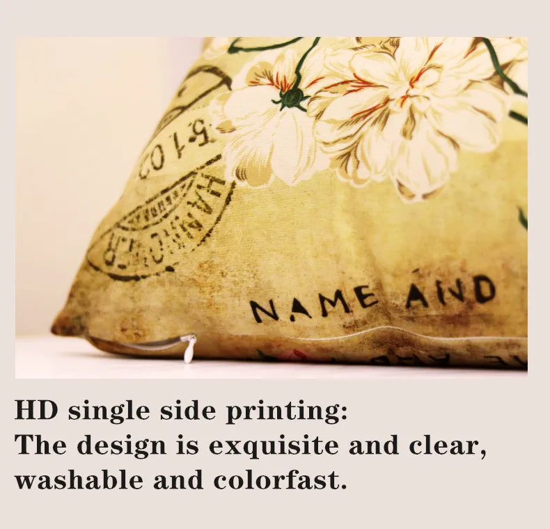 French Bulldog Dog Cushion Covers Dog Painting Pillowcase Decorative Pillow Covers Bedroom Sofa Home Decoration 45X45cm Car Seat