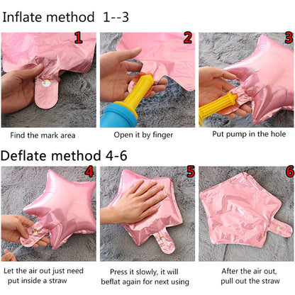 2 pieces/set Let us Pawty Big Dog PAWS Aluminum Balloons 30 inch figure 1 2 3 4 year old birthday party decoration Balloon Baby