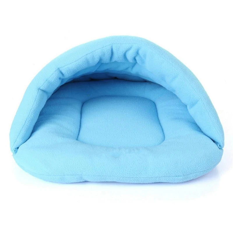 the COZY COVE - Pet House, Dog/Cat Sleeping Bag, Fleece Warm Pet Dog Bed, Doghouse Pet Product, Puppy Warm Bed - Assorted Colors