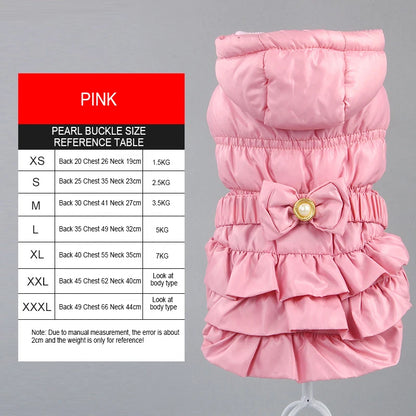 Autumn Winter Clothes For Dogs Thicken Warm Puppy Pet Cat Coats Waterproof Dog Jacket Chihuahua Pug French Bulldog Vest Clothing