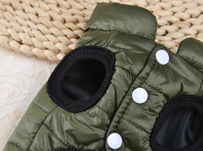 Pet Dog Clothes For Small Dogs Winter Dog Jackets Puppy Cat Vest Chihuahua Clothing French Bulldog Coat Shih Tzu Yorkie Costume