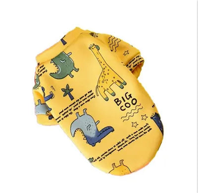 Cartoon Pet Clothes Suit Hoodies Coat for Small Dogs Dachshund York Pullover Puppy Cat Sweatshirt Jacket Pet Costumes Winter XL