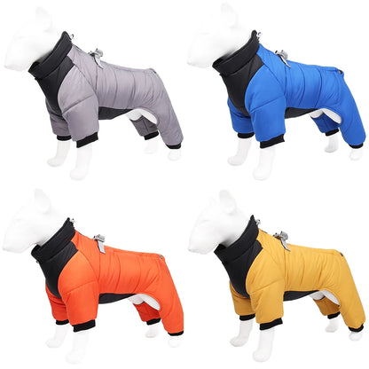 the SNOWPAWS INSULATED JACKET - Winter Warm Thick Pet Dog Jacket, Waterproof Dog Clothes for Small/Medium Dogs, Puppy Coat, Chihuahua/French Bulldog/Pug Clothing