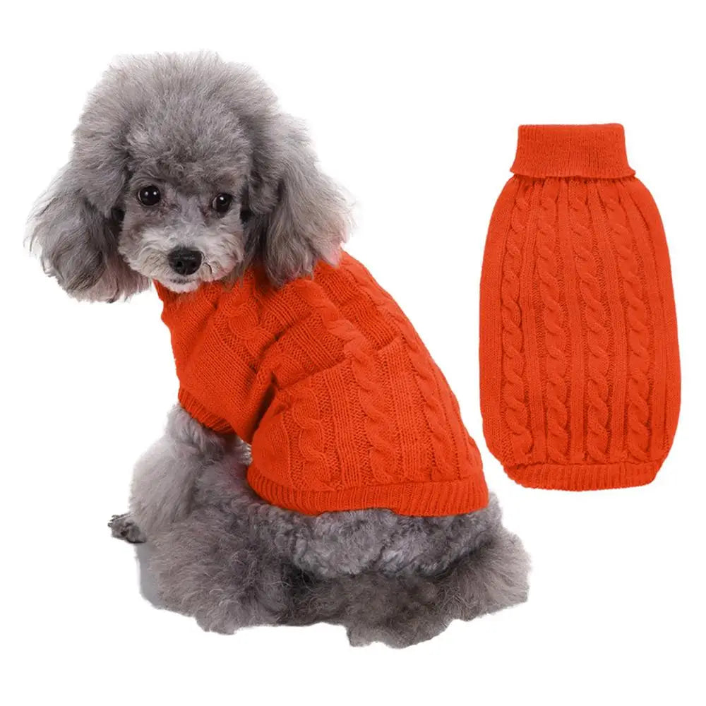 Warm Knitted Sweater for Pets, Puppy Sweater, Suitable for Small Dogs, Medium-Sized Dogs, Large Dogs, Cute, Classic Cat