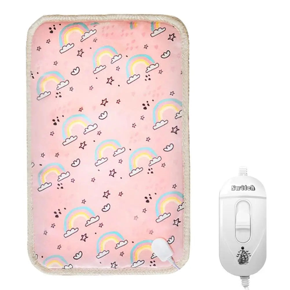 40*60cm Pet Electric Blanket Waterproof Electric Heating Dog Bed Mats Adjustable Temperature Heating Chair Cushion Cats Bed Pad