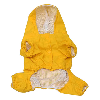 Waterproof Dog Clothing For Small Dog Summer Pet Clothes For Dogs Soft Raincoat Supply Dog Coats For Chihuahua dog Raincoat