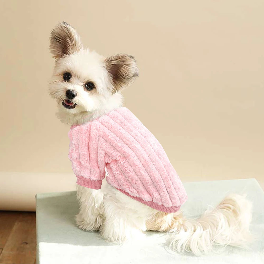 Cute Pet Clothes Soft Puppy Kitten Coats For Small Medium Dogs Cats Warm Winter Dog Jacket Clothing Chihuahua