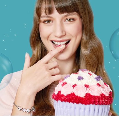 ATHENAIE 925 Sterling Silver Corgi Pet Charms Mixed CZ Yellow Cute Akita Puppy Dog Animal Charms Beads for Bracelet Jewerly