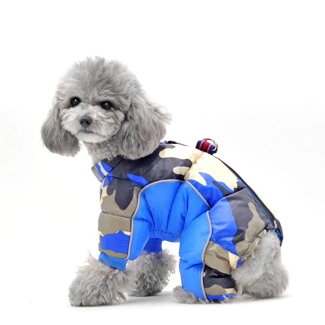 Winter Dog Clothes Waterproof Dog Overalls for Small Dogs Super Warm Soft Puppy Snow Suit Full-Covered Belly Female/Male Dog Use