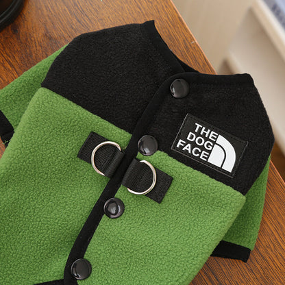 Pet Dog Clothes Soft Warm Fleece Dogs Jumpsuits Pet Clothing for Small Dogs Puppy Cats Clothes Chihuahua Yorkshire Costume Coat