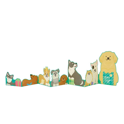 Dog Cat 3D Greeting Card Japan Creative Decoration Card Carton Cat Birthday Gift Girlfriend ins Cute Blessing Card