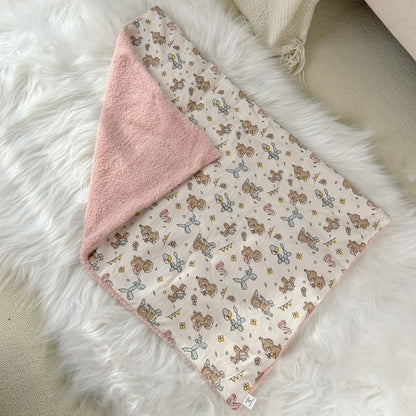 Pet Blanket With Pillow Dog and Cat Printed Nest Mat Dog and Cat Sleeping Pillow Quilt Warm mat for puppy