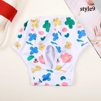 Female dog Cute Washable Male Dog Diapers, Reusable High Absorbency Leak-Proof Male Dog Diapers cat Physiological Pants