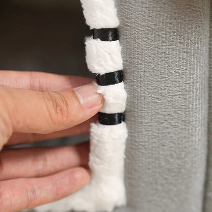 the VELVET DOG - Indoor Warm Doghouse, Soft Pet Bed Tent House, Dog Kennel Cat Bed with Removable Cushion Suitable for Small/Medium/Large Pets