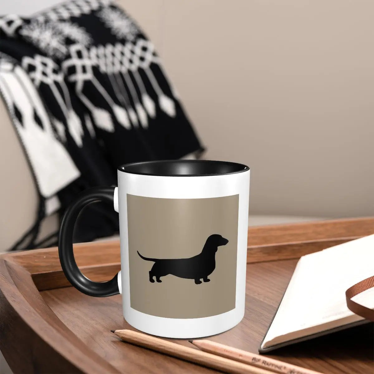 Dachshund Dog Mug Funny Ceramic Coffee Cups Tea Mugs Milk Cup Drinkware Gifts for Friends